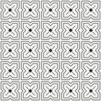 Vector Geometric Abstract Seamless Monochrome Pattern Texture Background
