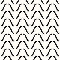 Vector Geometric Abstract Seamless Monochrome Pattern Texture Background