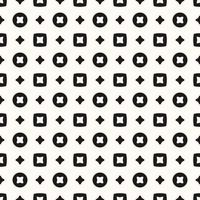 Vector Geometric Abstract Seamless Monochrome Pattern Texture Background