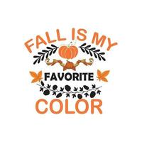 Autumn Fall T shirt design vector