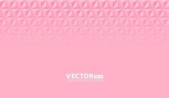 Pink abstract geometric texture background with copy space below vector
