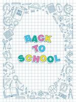 Back to school vector