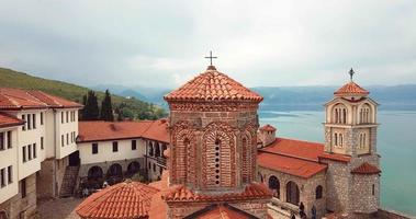 kloster von saint naum, östliches orthodoxes kloster in nordmazedonien video