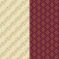 Minimalist geometric seamless pattern vector