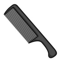 Hair comb vector illustration