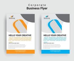 Business Flyer template vector