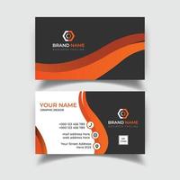 Creative Business Card Design vector