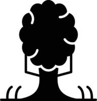 Tree Glyph Icon vector