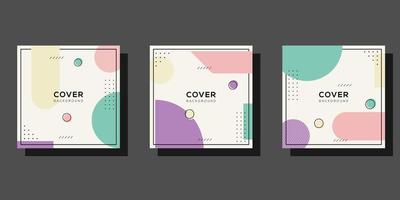 Abstract background template layout vector