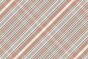 Tartan plaid pattern with texture and coffee color. vector