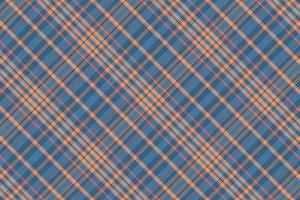 Tartan plaid pattern with texture and retro color. vector