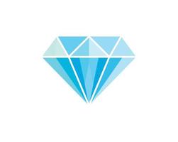 Flat syle diamond and crystal wealth flat vector illustration.