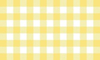 Red white gingham pattern and fabric vintage design flat vector illustration.