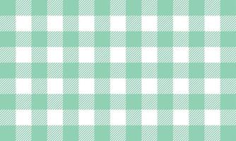 Red white gingham pattern and fabric vintage design flat vector illustration.