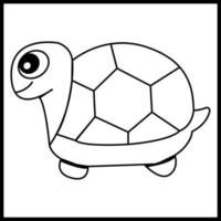 Cute Turtle character vector EPS And Image