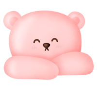 mignon ours rose. png