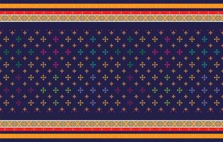 Abstract geometric and tribal patterns, usage design local fabric patterns, and Design inspired by indigenous tribes. geometric Vector illustration