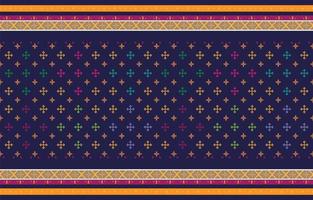Abstract geometric and tribal patterns, usage design local fabric patterns, and Design inspired by indigenous tribes. geometric Vector illustration