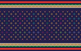 Abstract geometric and tribal patterns, usage design local fabric patterns, and Design inspired by indigenous tribes. geometric Vector illustration