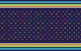 Abstract geometric and tribal patterns, usage design local fabric patterns, and Design inspired by indigenous tribes. geometric Vector illustration