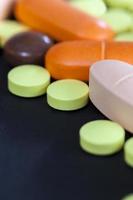 multi colored tablets and pills photo