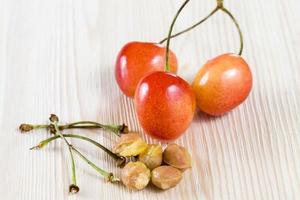 Cherry bones table photo