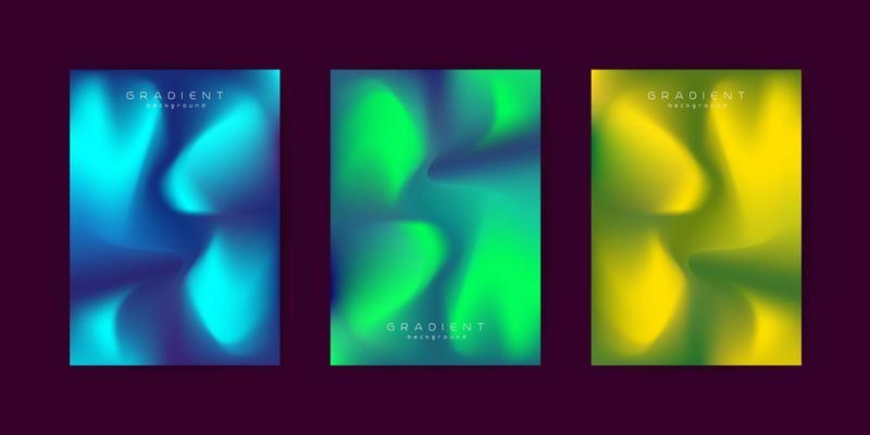Group of Abstract Flow Background design. Curve Fluid Shapes in gradient style. ModernVector Illustration Creative concept Design. Beautiful decorective wallpaper, pattern, textures, Poster, Liquid
