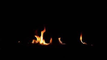 antorcha de fuego ardiendo