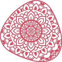 Mandala Print Background vector