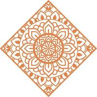 Mandala Print Background vector
