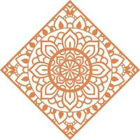 Mandala Print Background vector