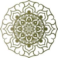 Mandala Print Background vector