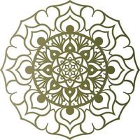 Mandala Print Background vector