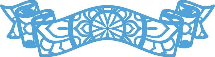 Mandala Print Background vector