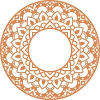 Mandala Print Background vector