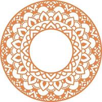 Mandala Print Background vector