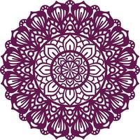 Mandala Print Background vector