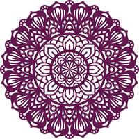 Mandala Print Background vector