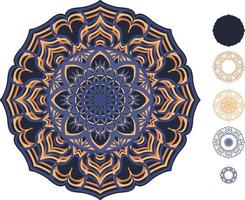 Mandala Print Background Laser Cut file vector