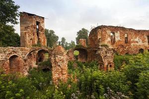 ruins of brick photo