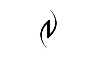 Letter N logo. N logo icon design vector illustration free vector