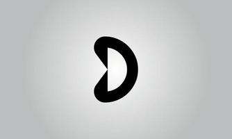 Letter D vector logo free template Free Vector