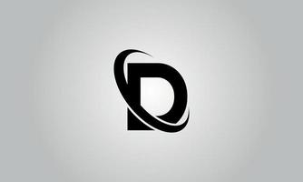 Letter D vector logo free template Free Vector