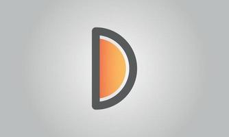 Letter D vector logo free template Free Vector