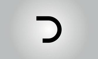 Letter D vector logo free template Free Vector