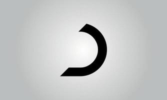 Letter D vector logo free template Free Vector