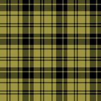 Seamless pattern in amazing black and olive colors for plaid, fabric, textile, clothes, tablecloth and other things. Vector image.