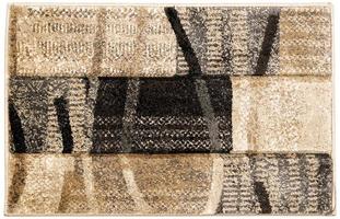 Beige Black Mottled woolen Classic multicolor doormat photo