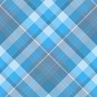 Seamless pattern in amazing discreet blue and grey colors for plaid, fabric, textile, clothes, tablecloth and other things. Vector image. 2