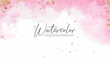 Abstract background with a teal coloured detailed watercolour texture design vector